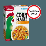 Free Kellogg's Corn Flakes Breakfast Cereal 725g (Minimum $50 Spend) @ Coles Online